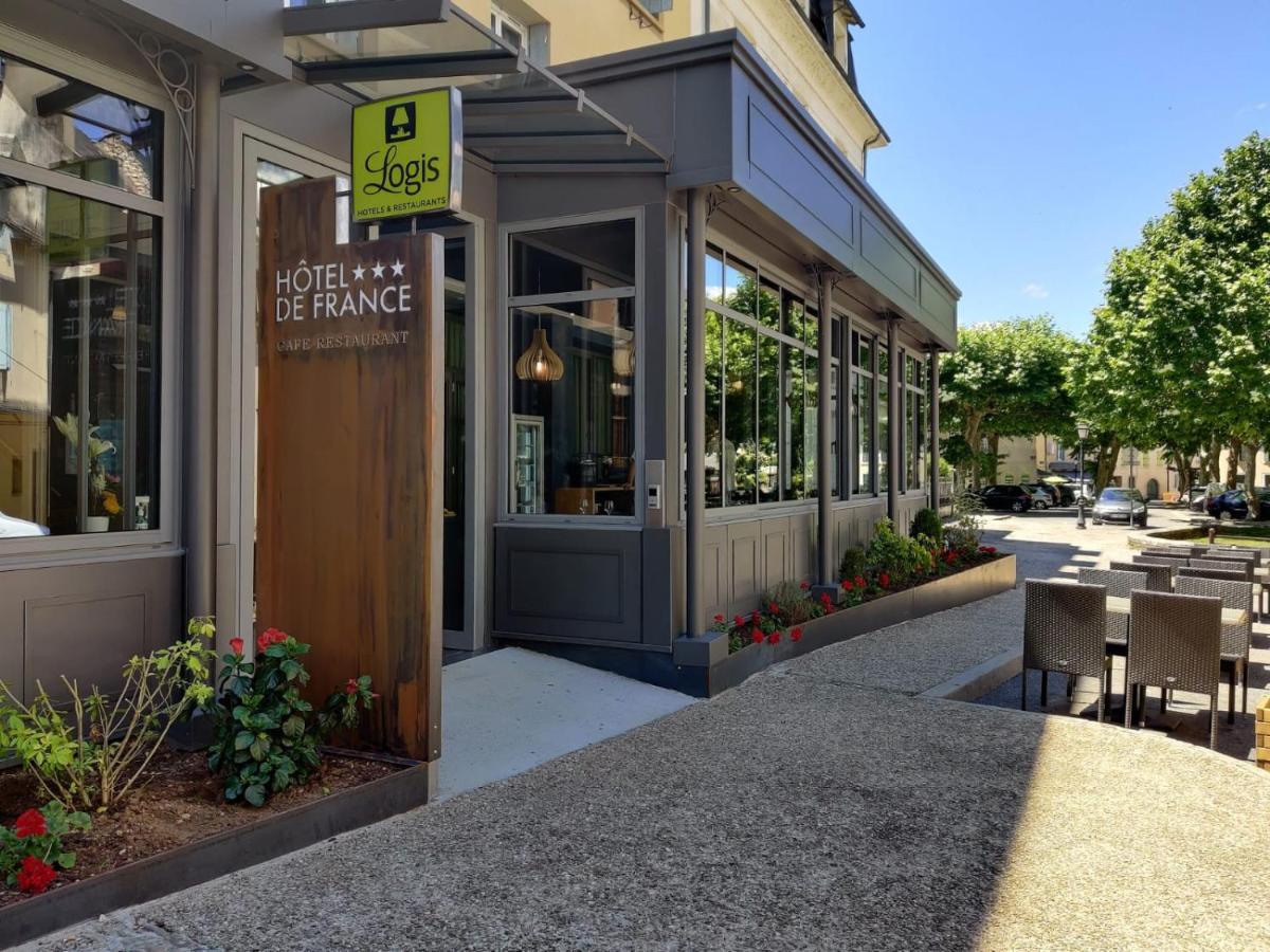 Saint-Geniez-dʼOlt Logis Hotel Restaurant De France מראה חיצוני תמונה