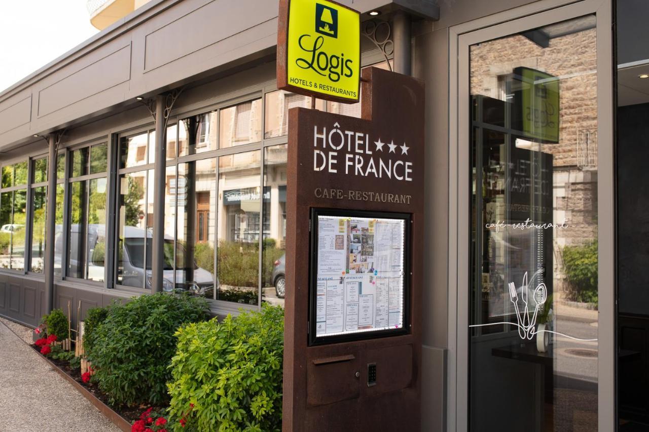 Saint-Geniez-dʼOlt Logis Hotel Restaurant De France מראה חיצוני תמונה